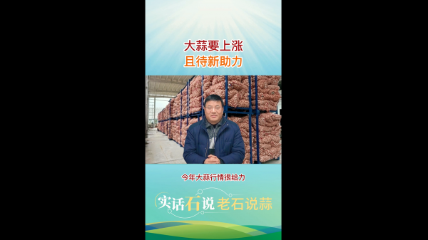 大蒜要上漲、且待新助力 ()